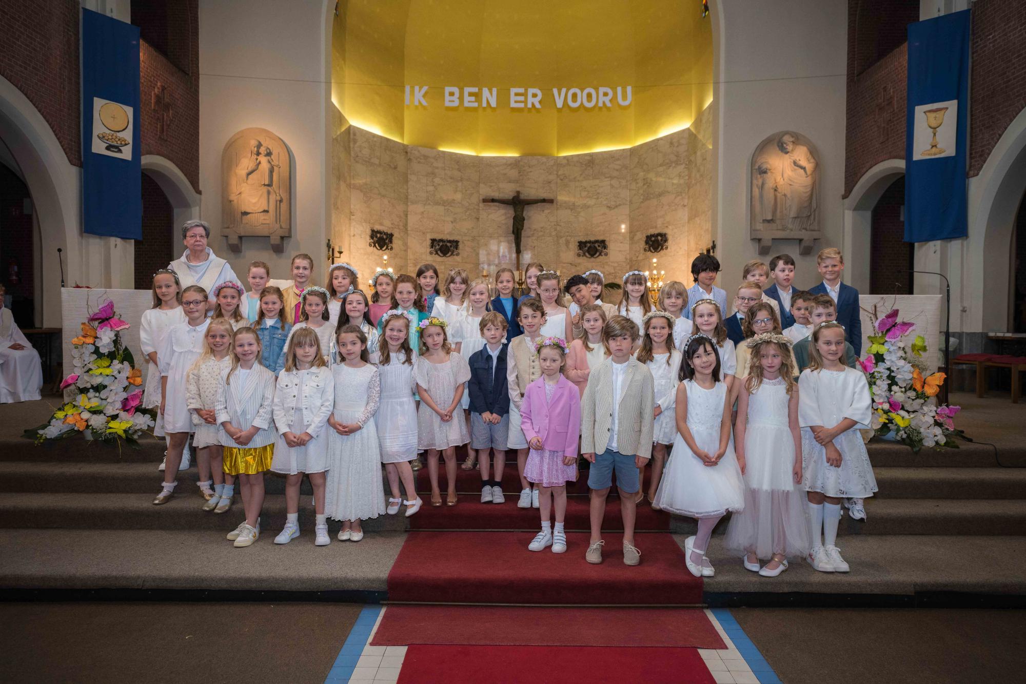 Voor de 1ste communie zijn er 45 inschrijvingen - update 10/03/25 | Kerknet